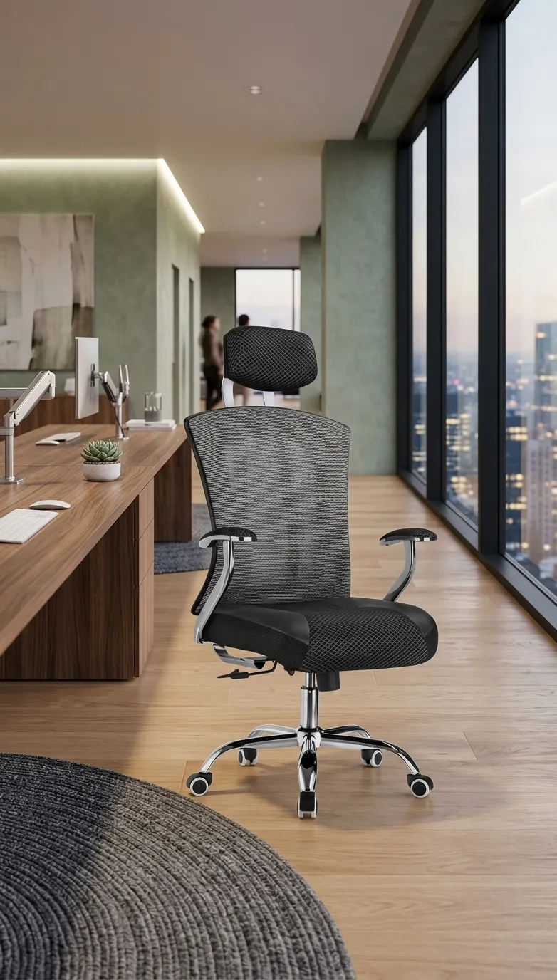 High -back chair